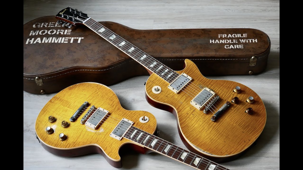 2022 Kirk Hammett Murphy Lab “Greeny” BRZ vs 2010 Gary Moore CC#1 “Greeny”. Tone comparison!