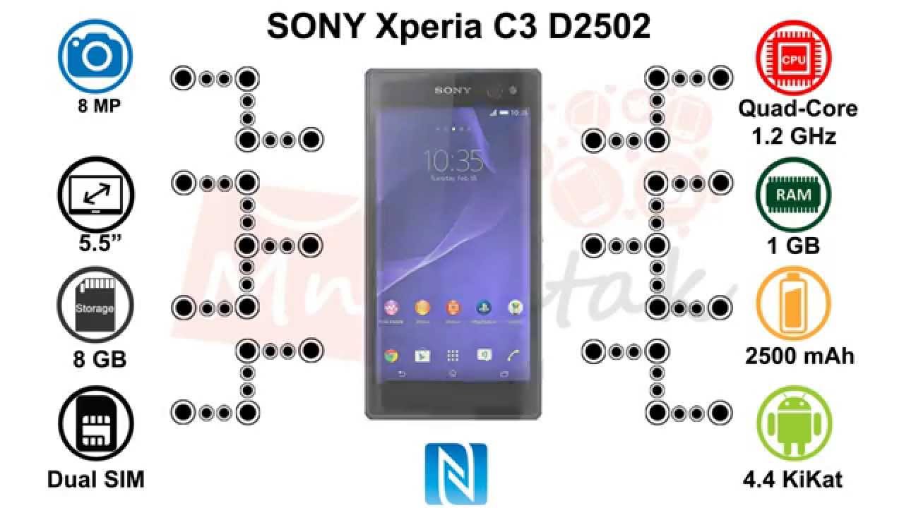 SONY Xperia C3 D2502 Dual SIM MnBetak.com - Official video
