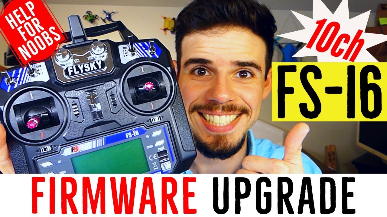Flysky FS-i6 Firmware Upgrade Tutorial - How to Update fsi6 Firmware to 10 channels (Flyplus Beta)