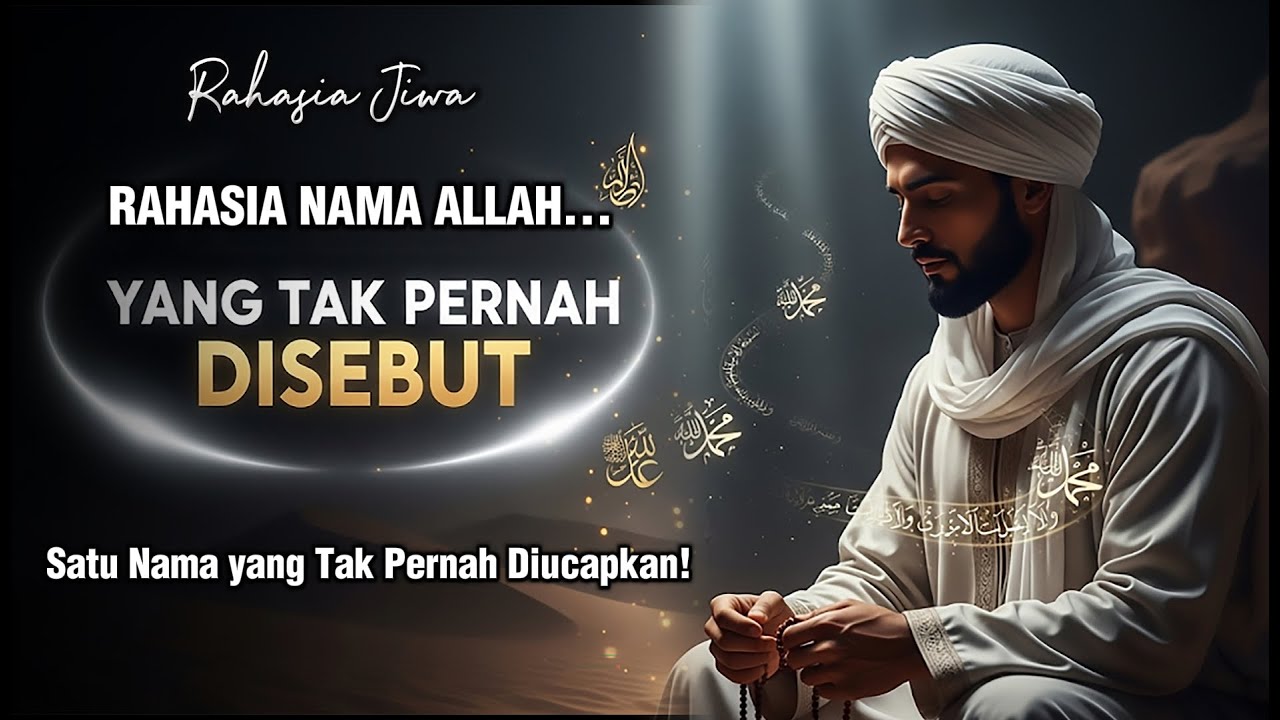 RAHASIA NAMA-NAMA ALLAH DALAM JIWA MANUSIA | ADA SATU NAMA YANG TAK PERNAH DIUCAPKAN! 🌌