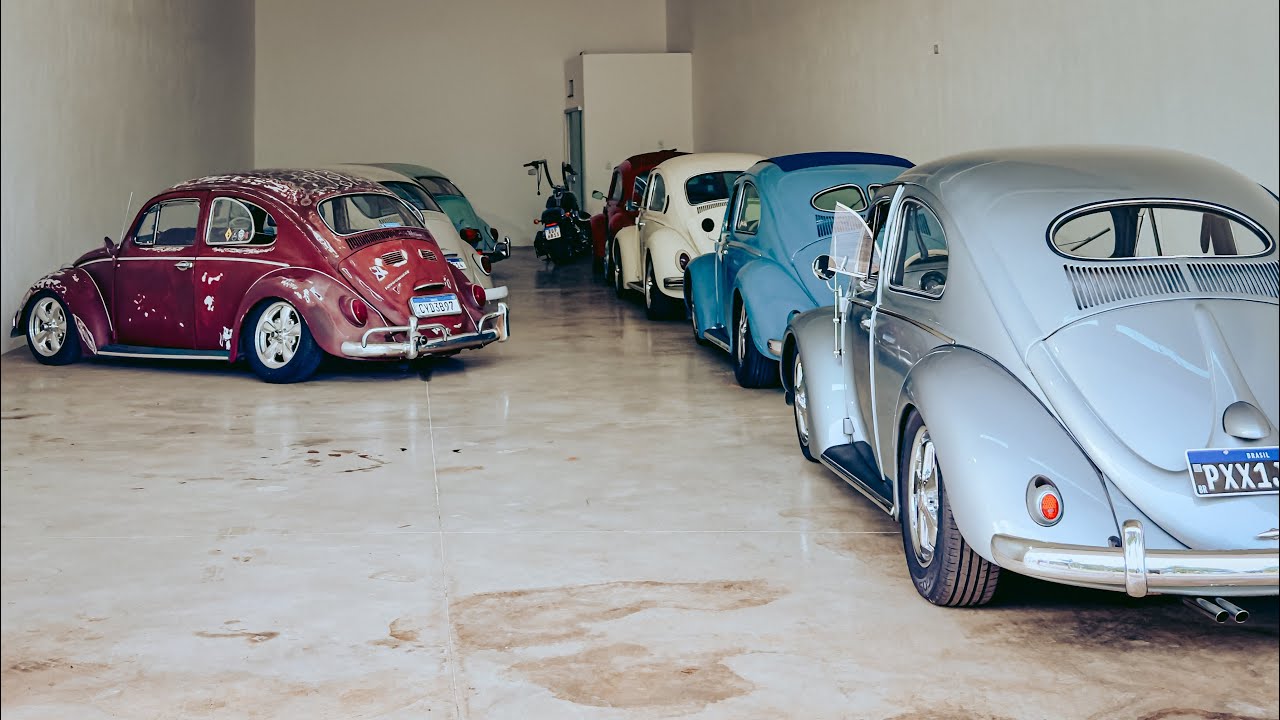 ELE TEM UMA GARAGEM COM MAIS DE 10 FUSCAS