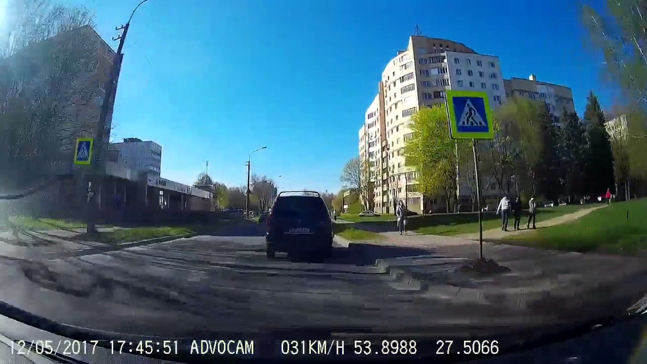 Езда по Минску 12-05-2017 (timelapse 4x)