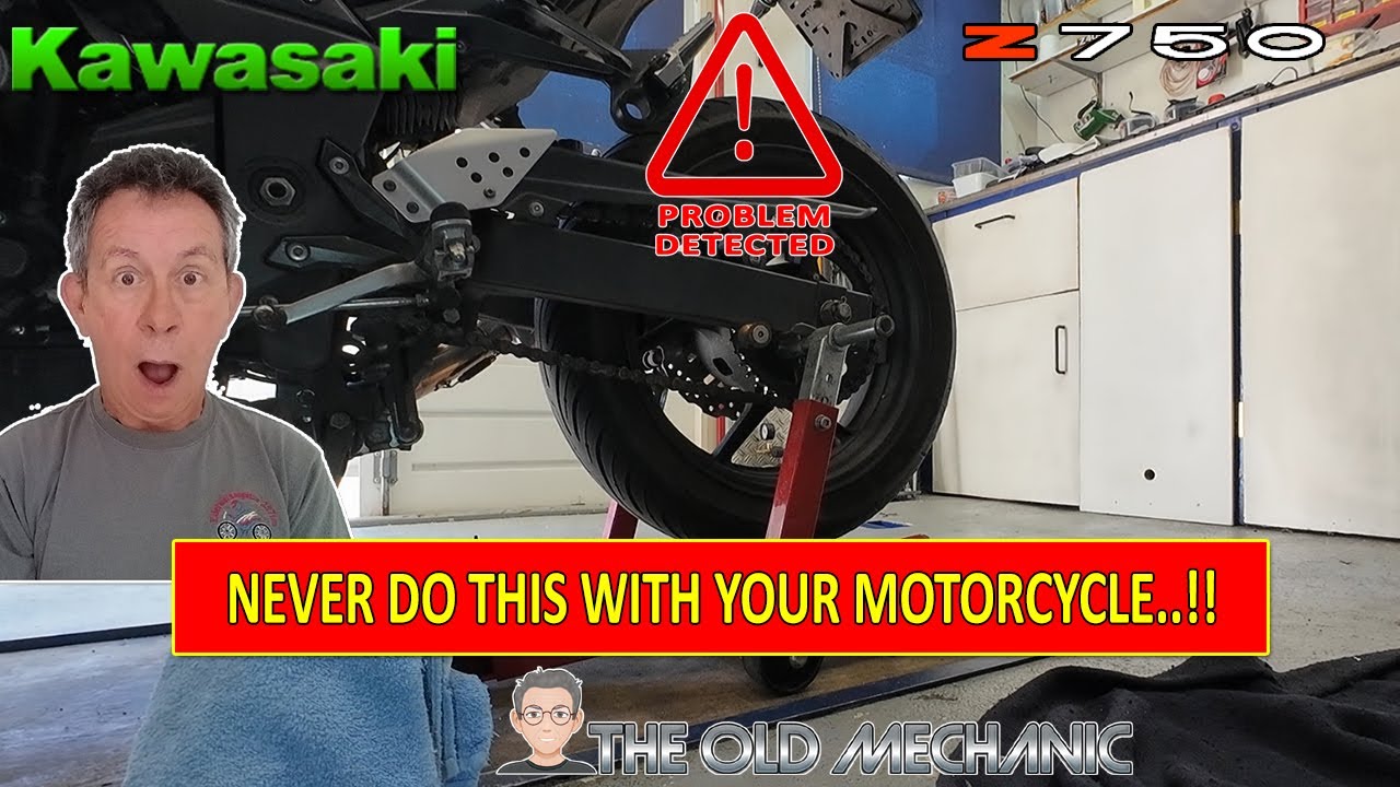 KAWASAKI Z750 ⚠️ NEVER DO THIS WITH YOUR MOTORCYCLE..!!⚠️