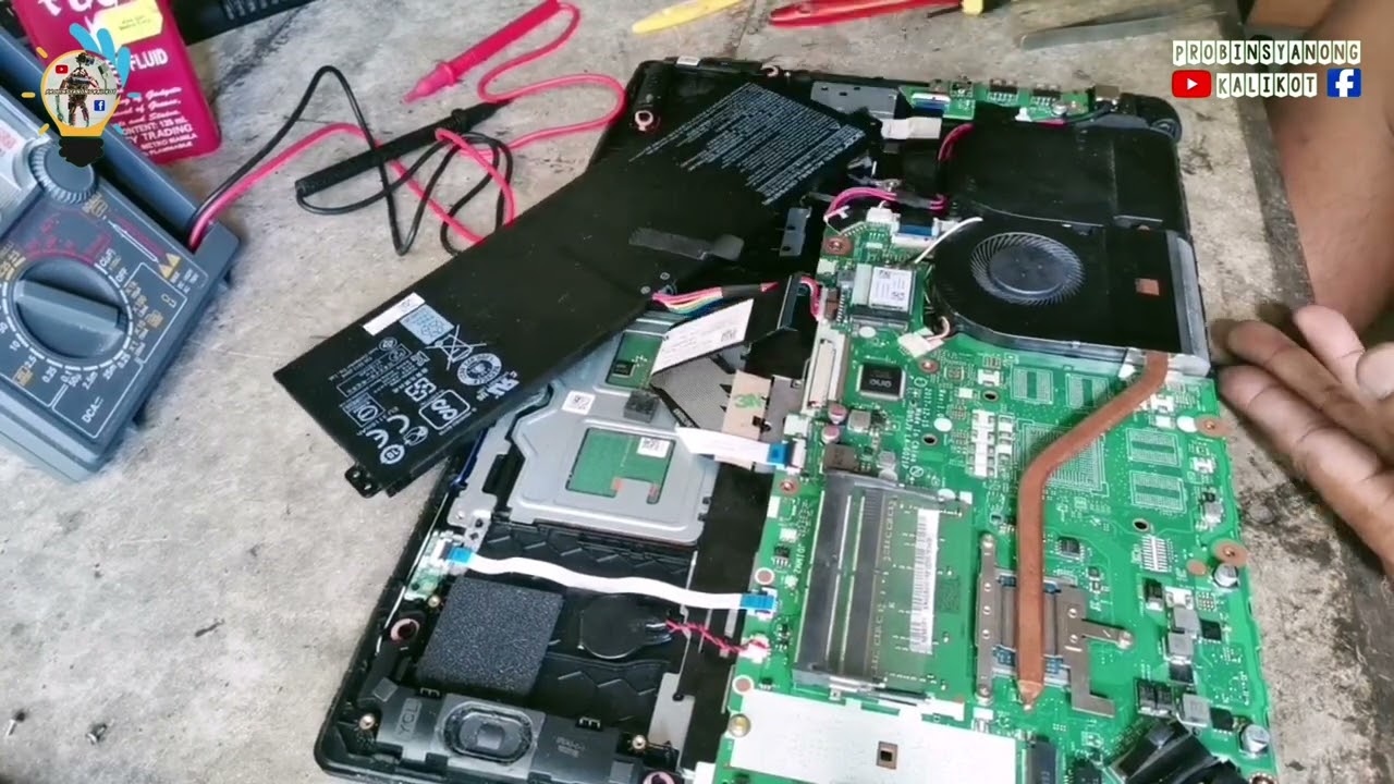 acer aspire 3 a315-41-r287 no power,touchpad not working.keyboard not working, repair done..