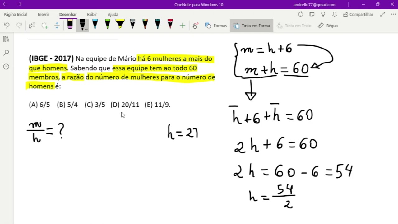 Matemática Concurso IBGE 2017 - Questão Resolvida