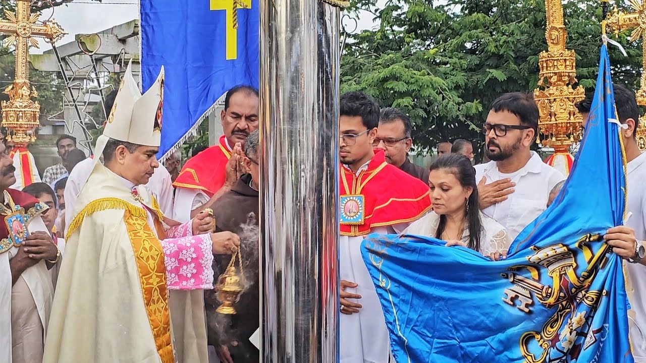 Flag Hoisting Basilica of Our Lady of Mount Carmel |  St. Joseph Varapuzha 2025