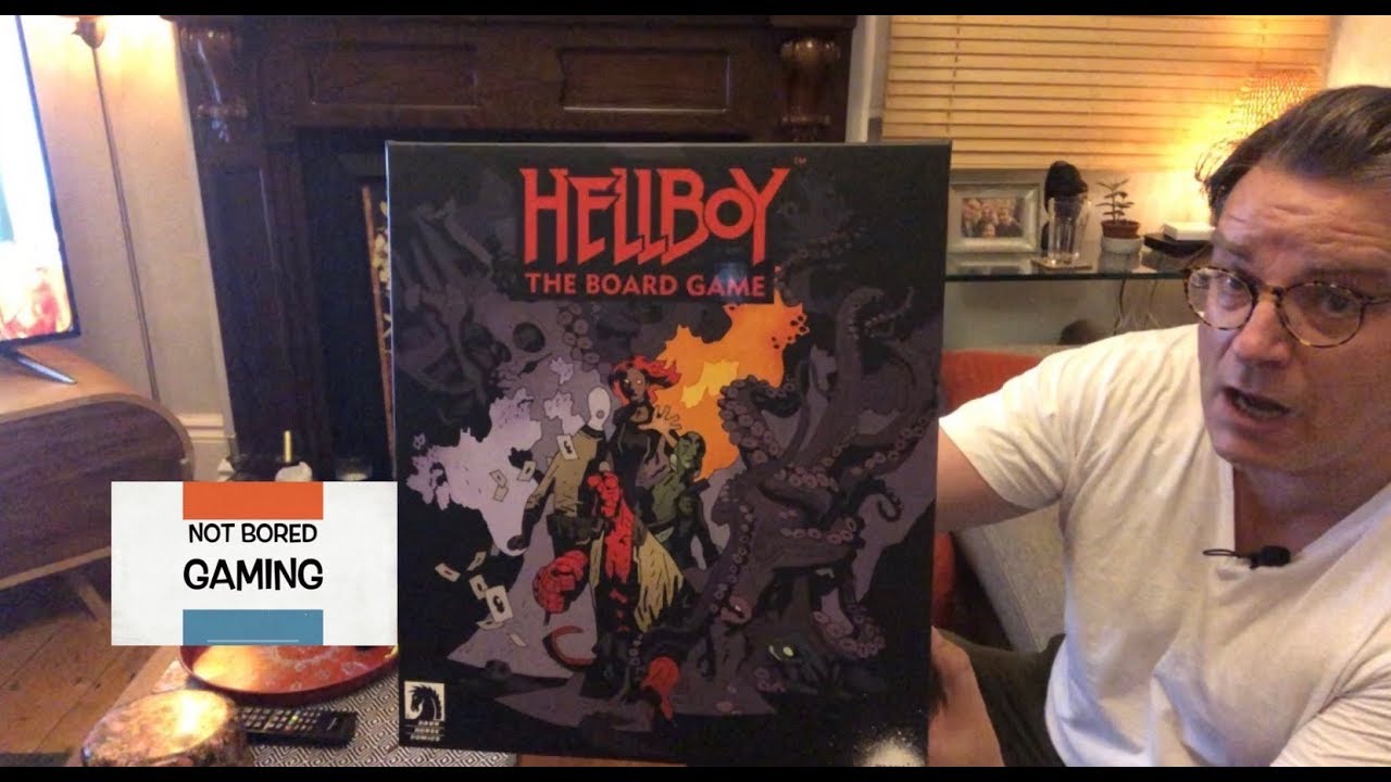 Not Bored Gaming - Episode 3 - Hellboy: The Board Game - The Collector's Edition Review