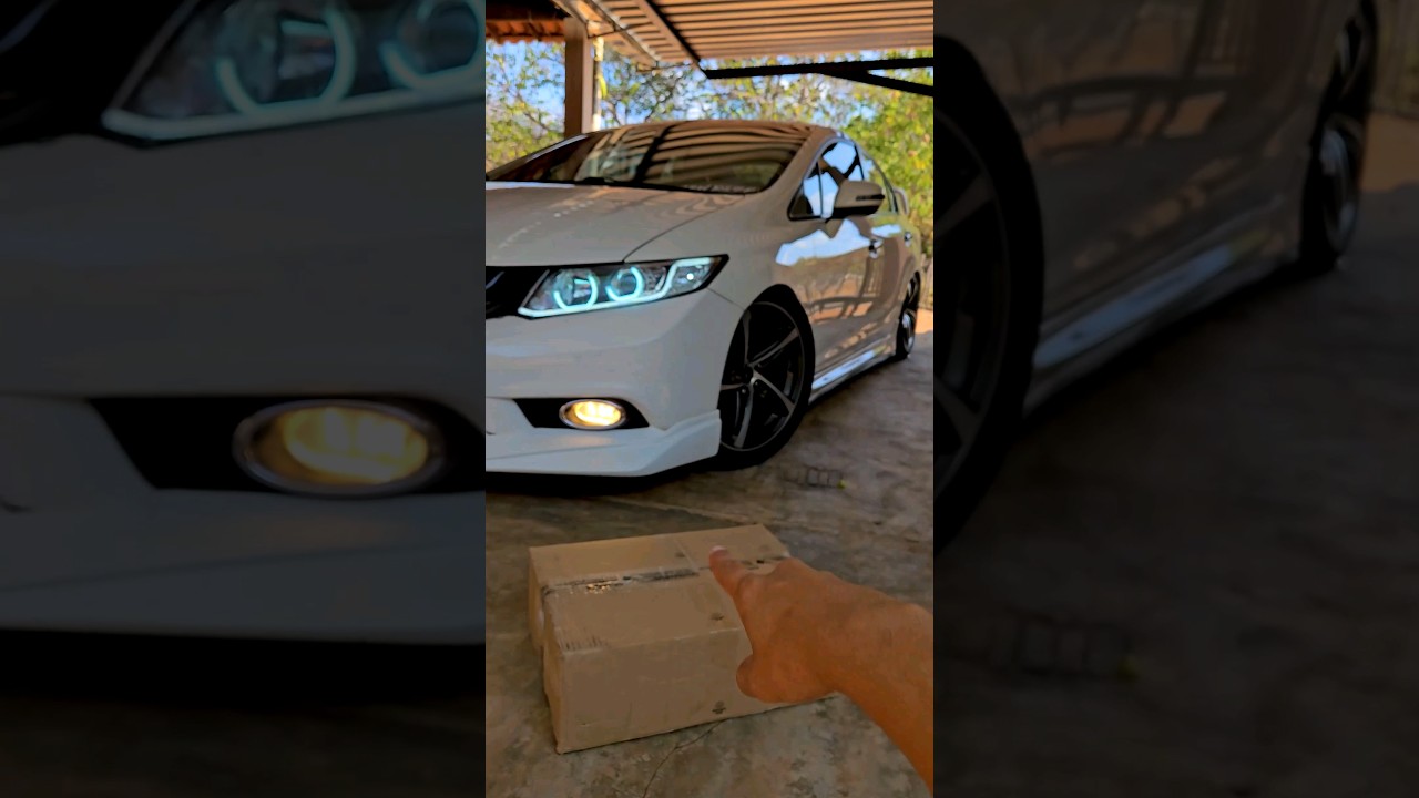 coisa nova pro projetinho....👨&zwj;✈️🫢#overtuning #led #milhas #civicg9 #civic #projetinho