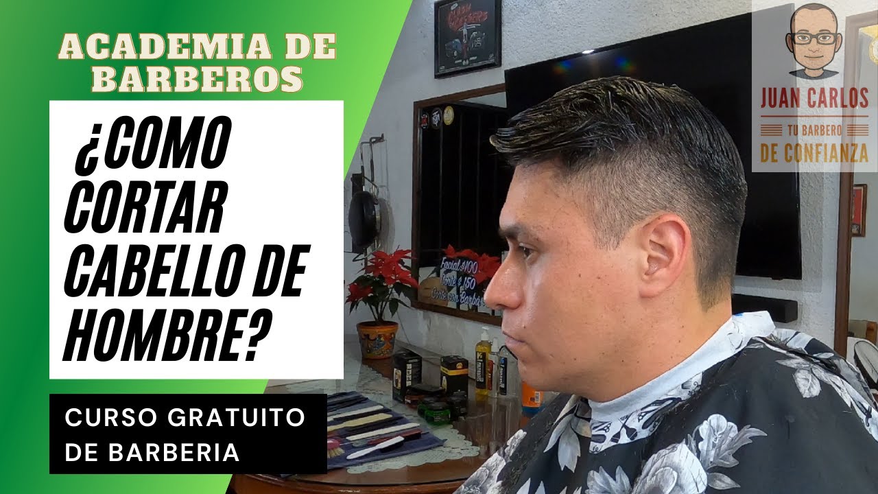 COMO CORTAR CABELLO DE HOMBRE