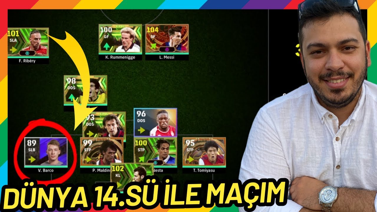 DÜNYA 14. SÜNE KARŞI CHALLENGE [ EFOOTBALL 2024 PS5 ]