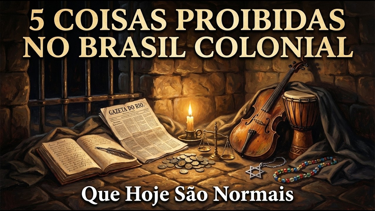 5 Coisas proibidas no Brasil Colonial  que hoje são normais