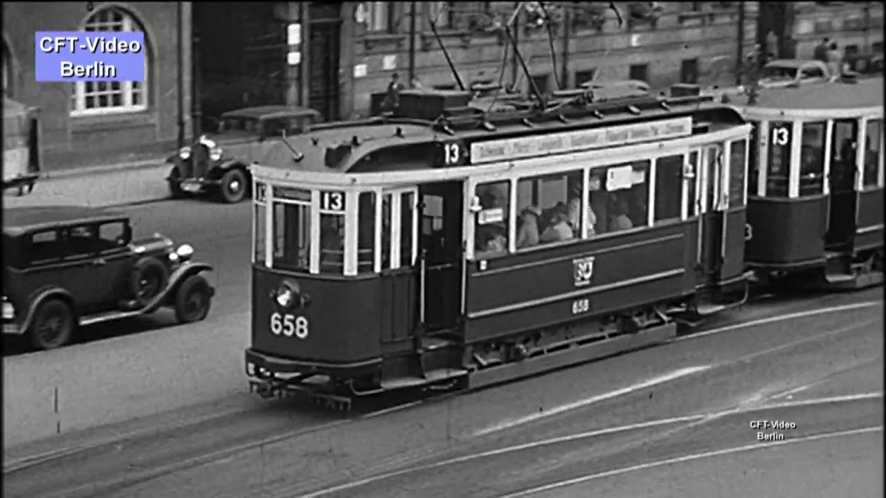 Retro: Nürnberger Straßenbahn in den dreißiger Jahren