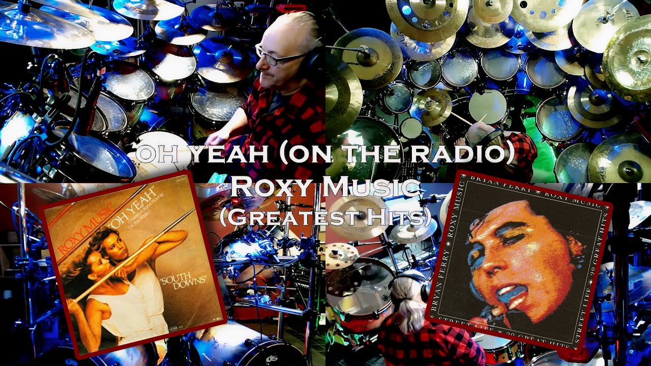 Roxy Music - Oh Yeah (On The Radio) - alt. drum cover by Thomen Stauch (Mentalist/ex-Blind Guardian)