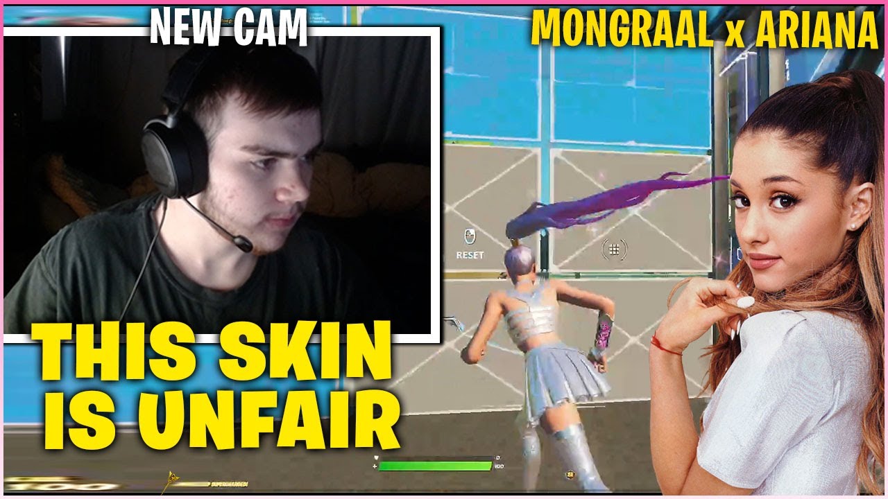 MONGRAAL *CRACKED* After Using ARIANA GRANDE Skin With NEW DUO! (MAX Speed Editing & Building)