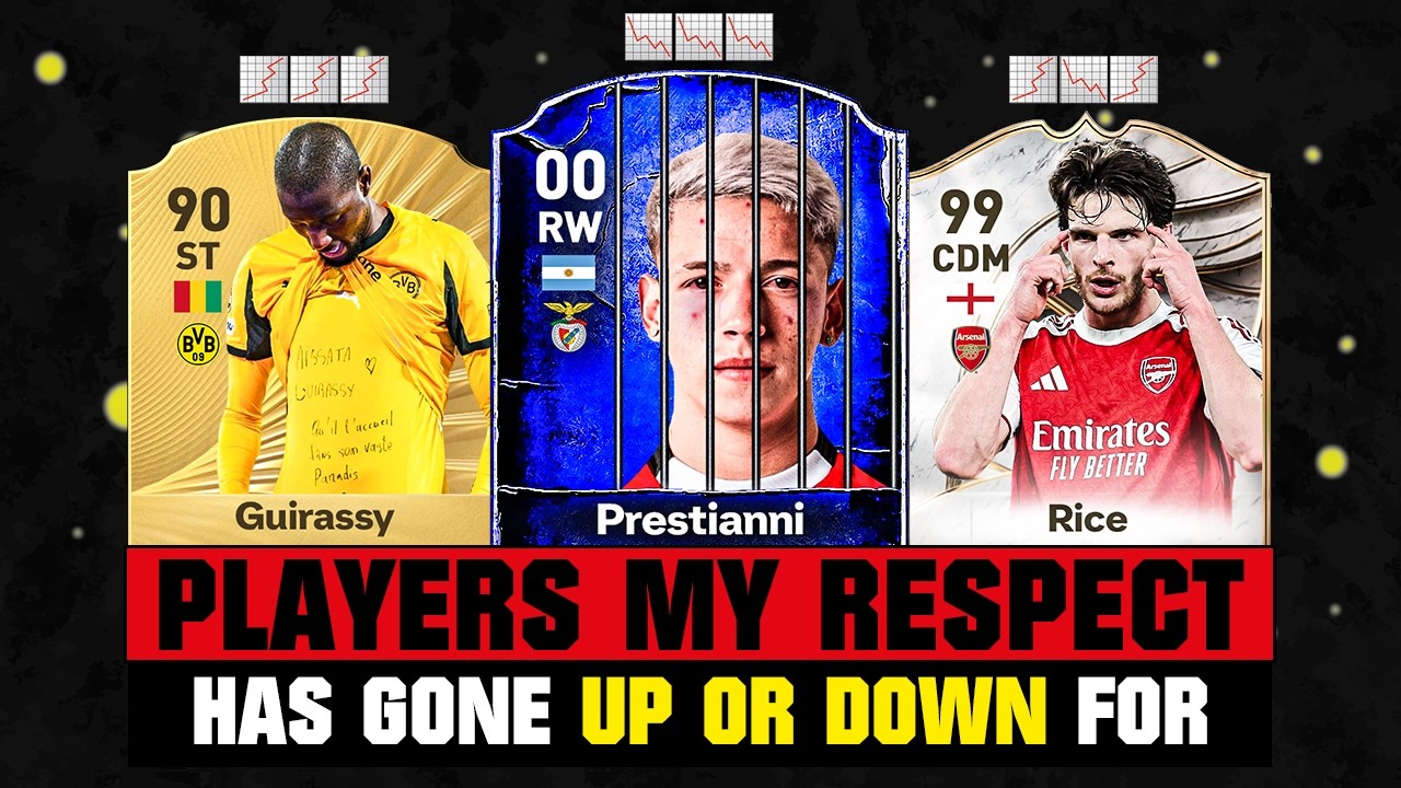 FOOTBALLERS MY RESPECT has Gone UP and DOWN For! 📈📉