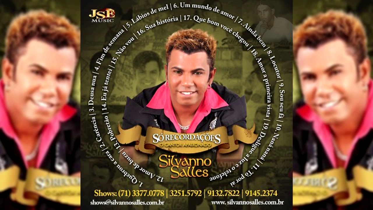 SILVANNO SALLES SÓ RECORDAÇÕES - OFICIAL