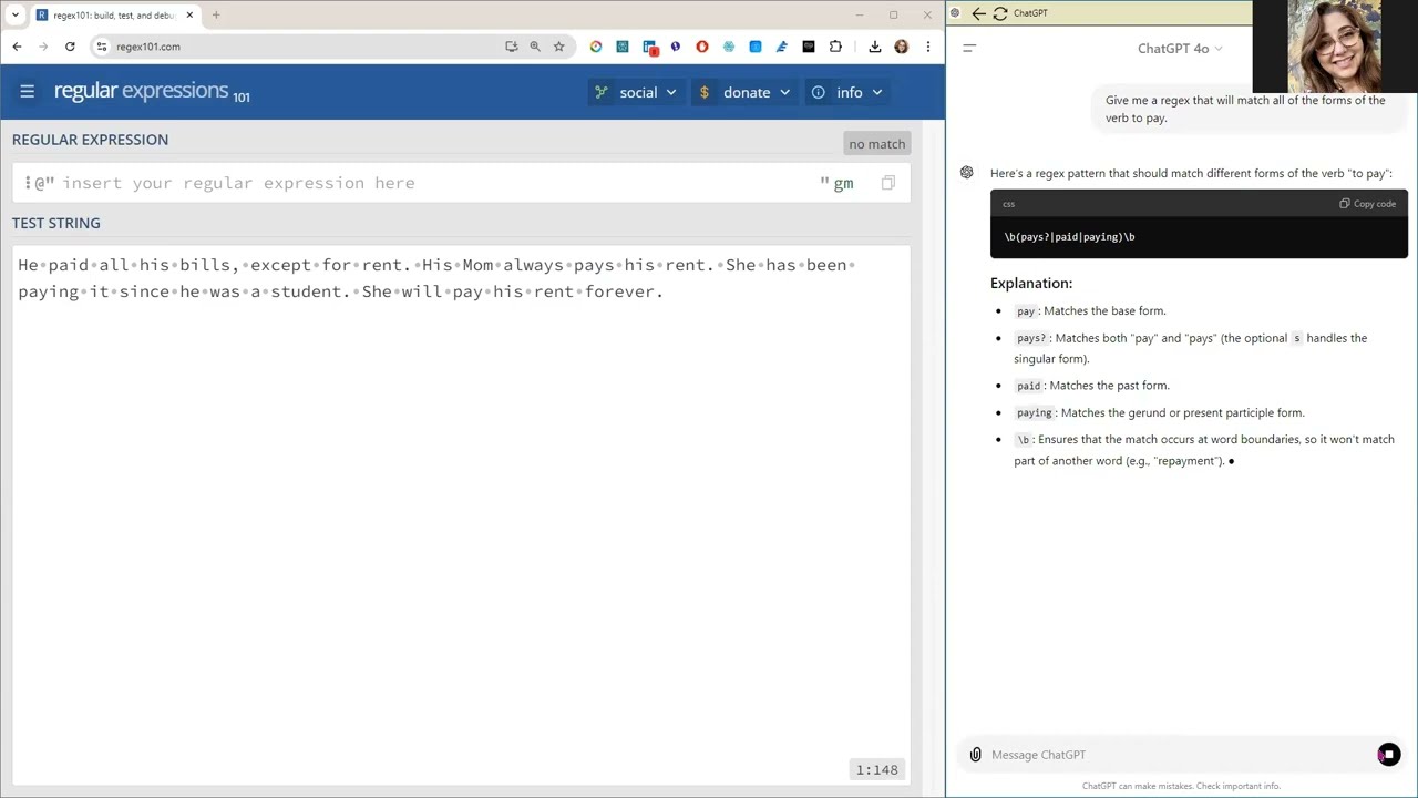 Using AI for Regex and Wildcards