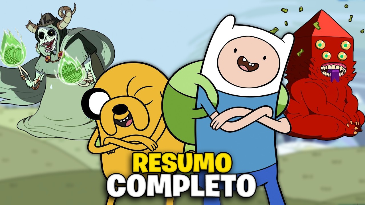 Resumo de Hora de Aventura em Ordem Cronológica! | A HISTÓRIA COMPLETA DE ADVENTURE TIME