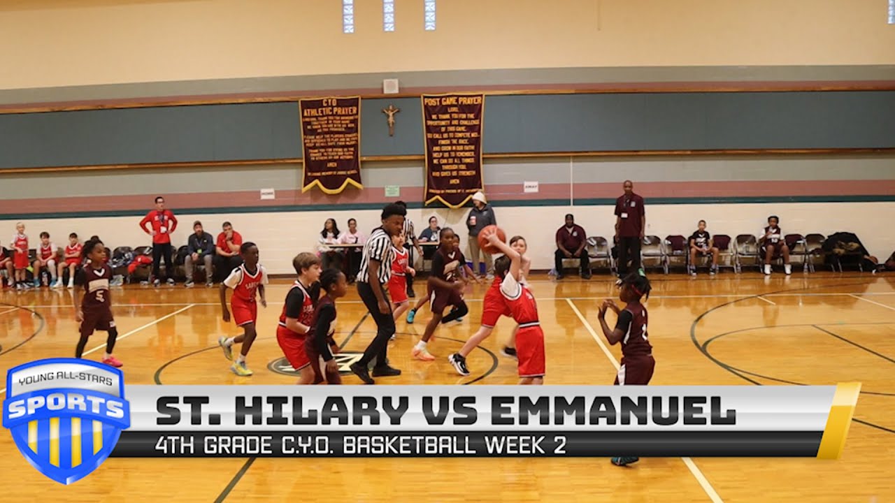 4th Grade St  Hilary vs Emmanuel