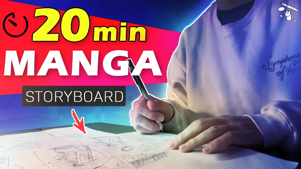 [TUTO] Créer un MANGA : Storyboard  [Secrets de Mangaka ]