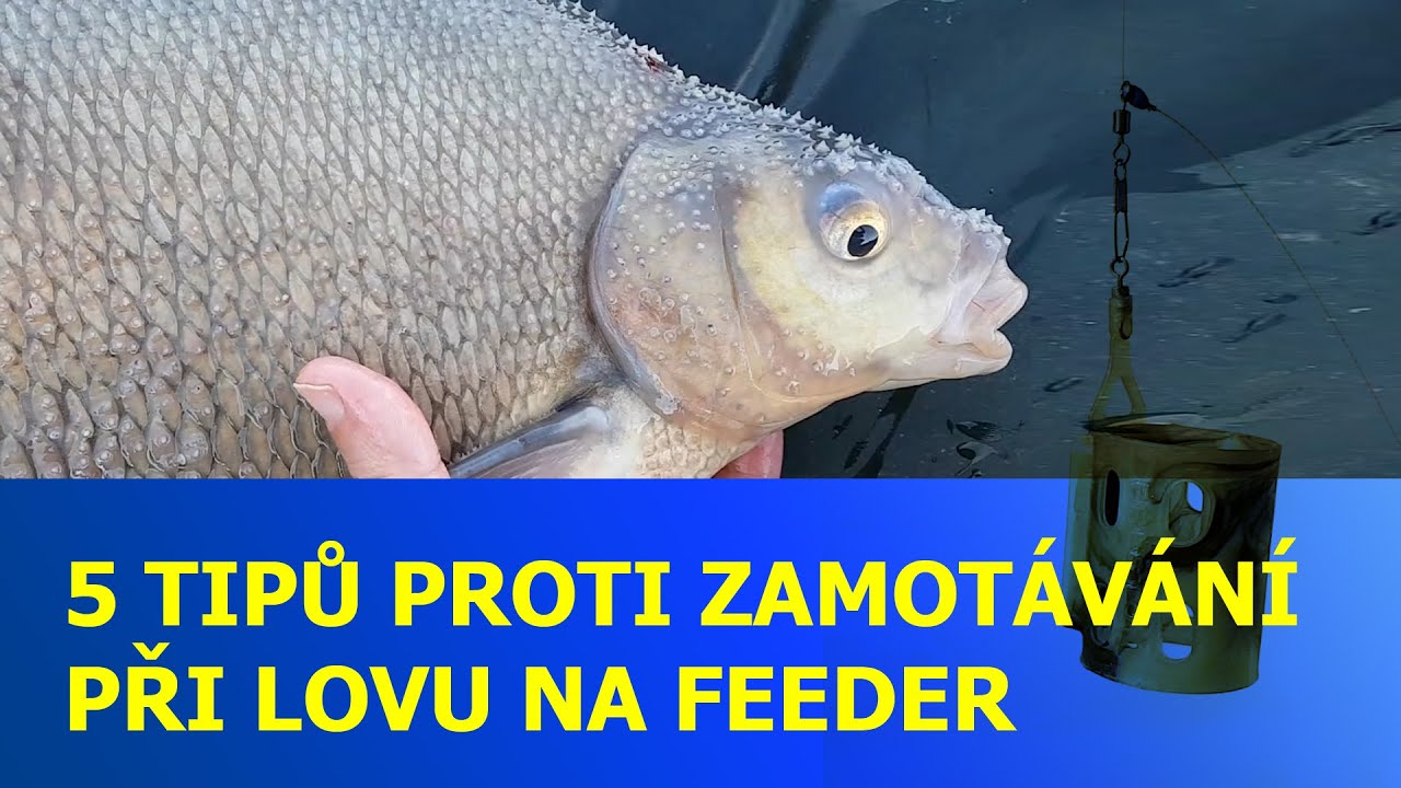 5 tipů proti zamotávání při lovu na feeder