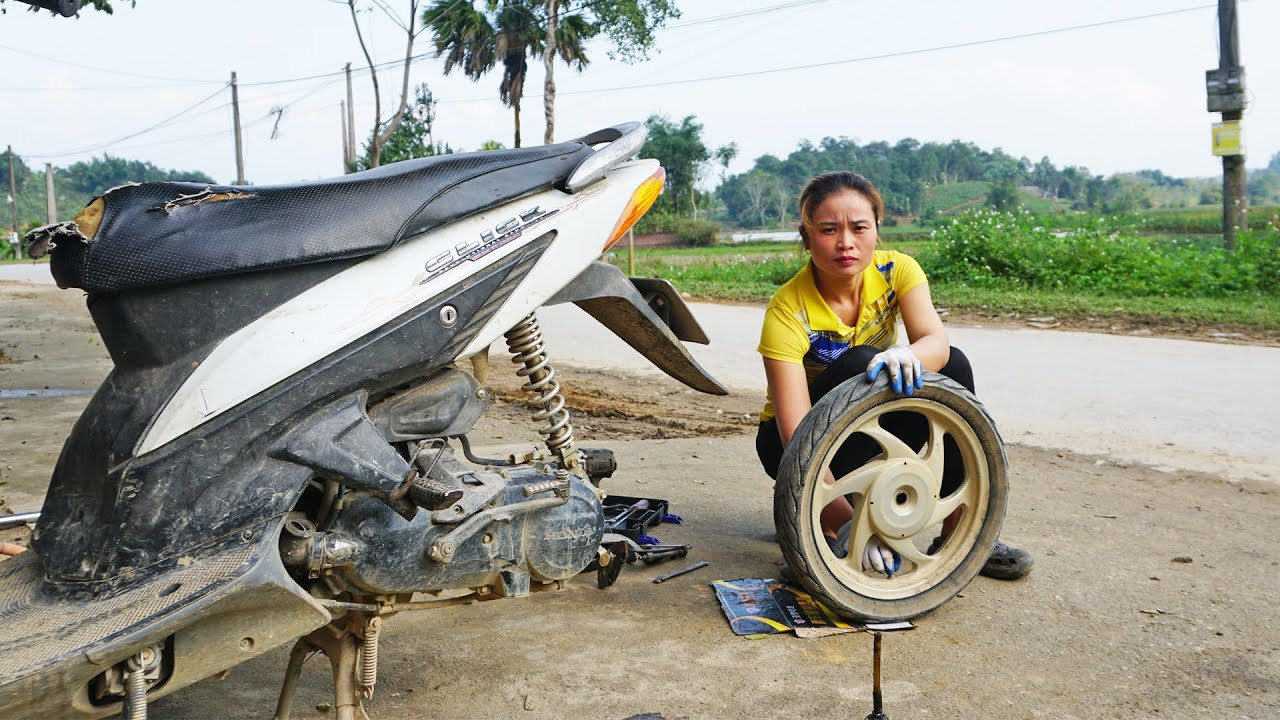 Busy Day: Repairs and Restores Complete Many Electric Motorbike And Motorbike For Villagers