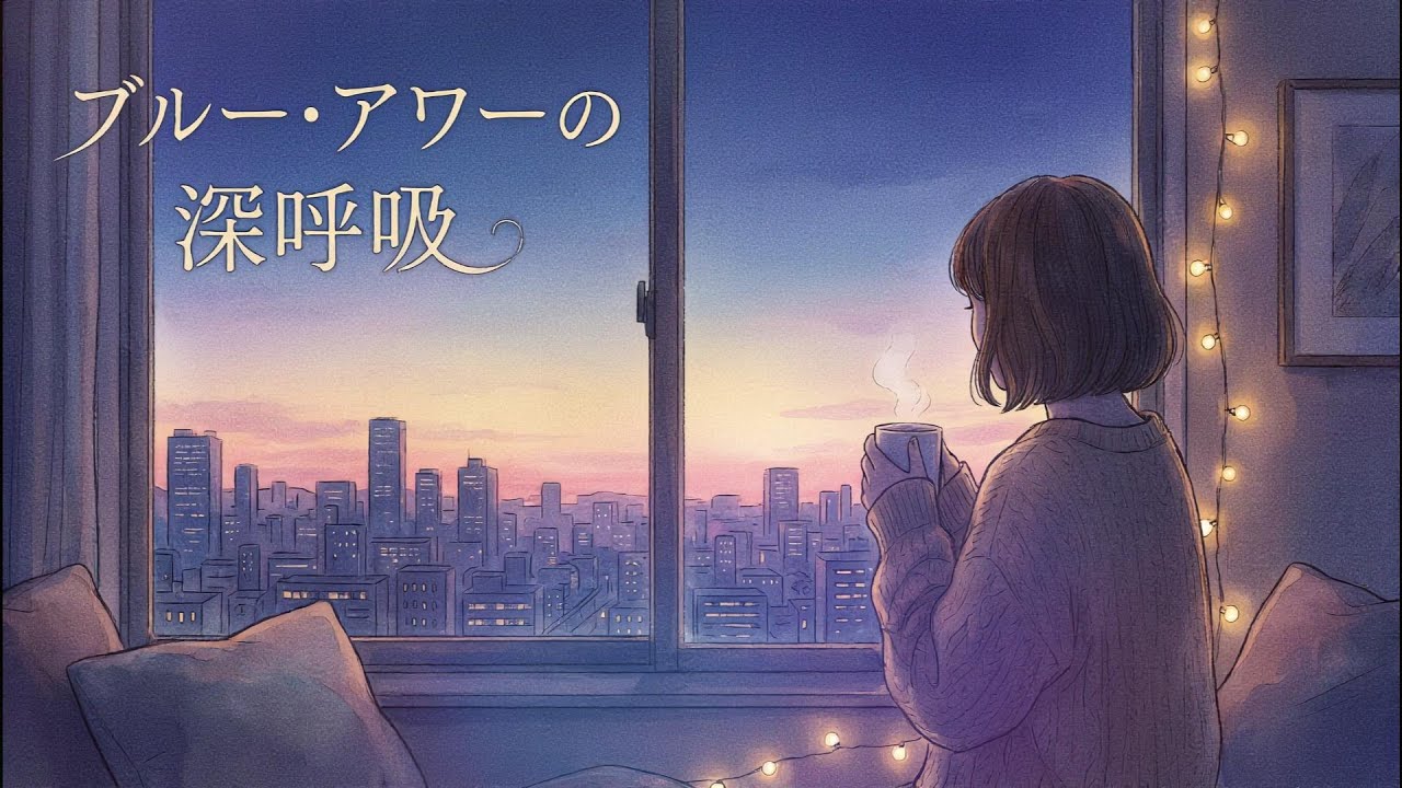 【Chill / Lo-fi Soul】ブルー・アワーの深呼吸 - 夜明け前に聴く、心を整える一曲