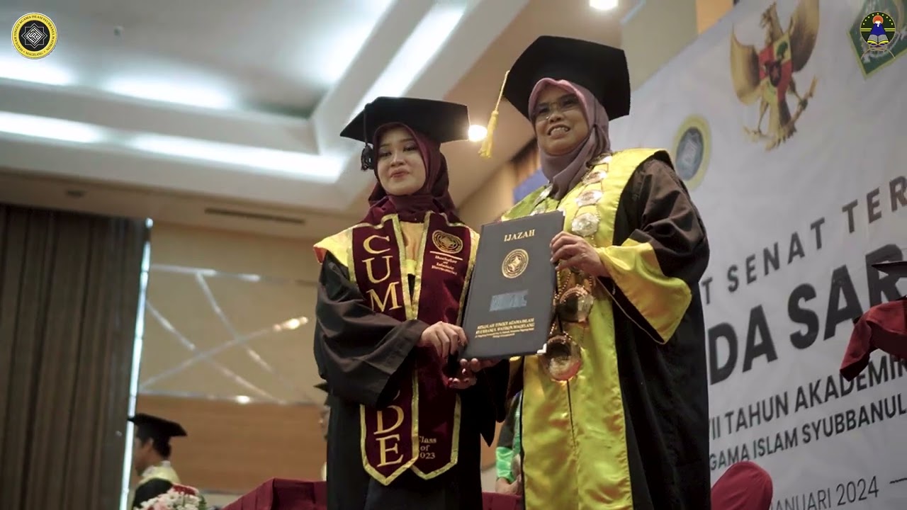 WISUDA MAHSANTRI STAI SYUBBANUL WATHON MAGELANGPERIODE VII TAHUN 2023/2024