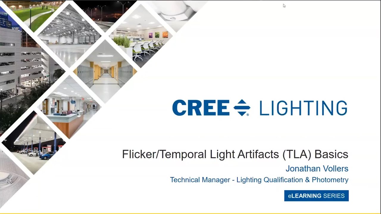 Flicker/Temporal Light Artifacts (TLA) Basics