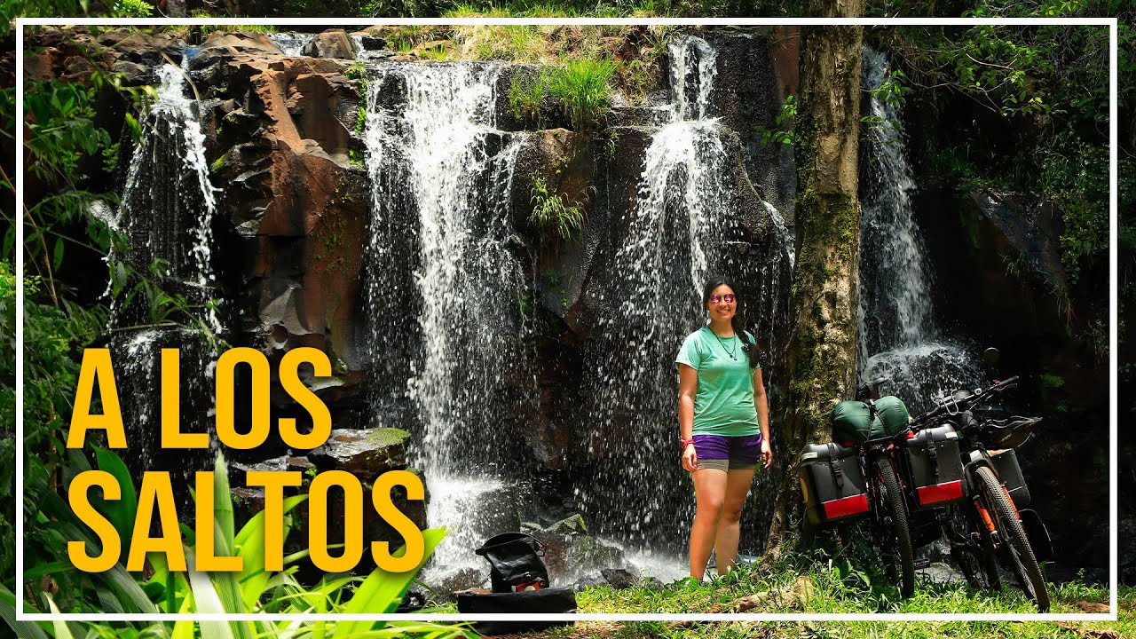 MISIONES EN BICICLETA | Salto Carlitos y Salto Chávez 🌊