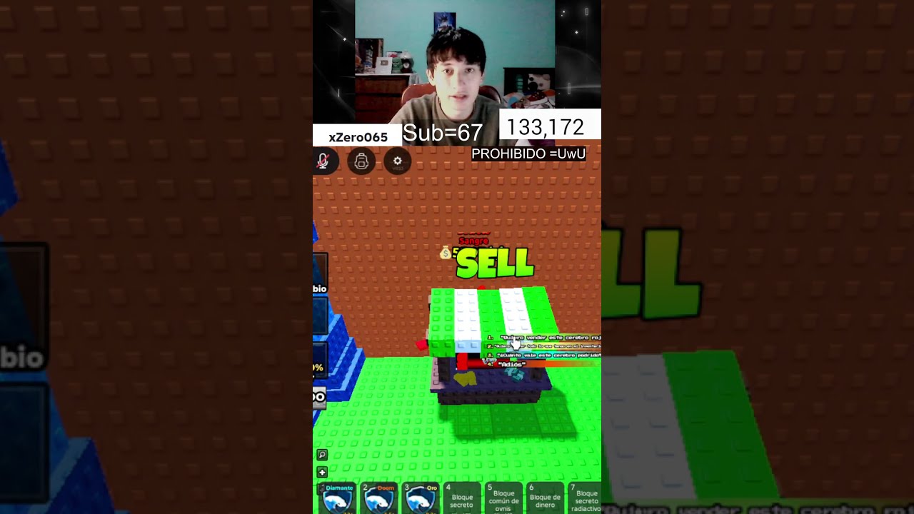 Jugando Roblox en VIVO