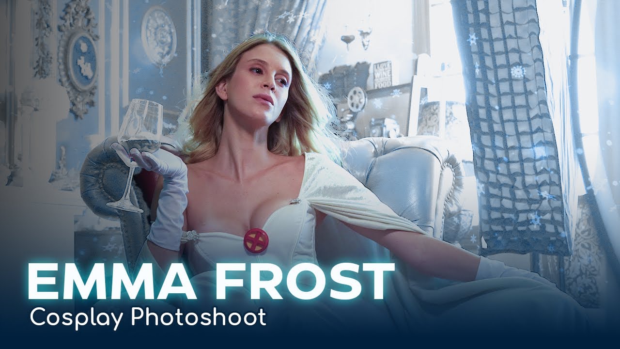 Another Emma Frost Cosplay Shoot