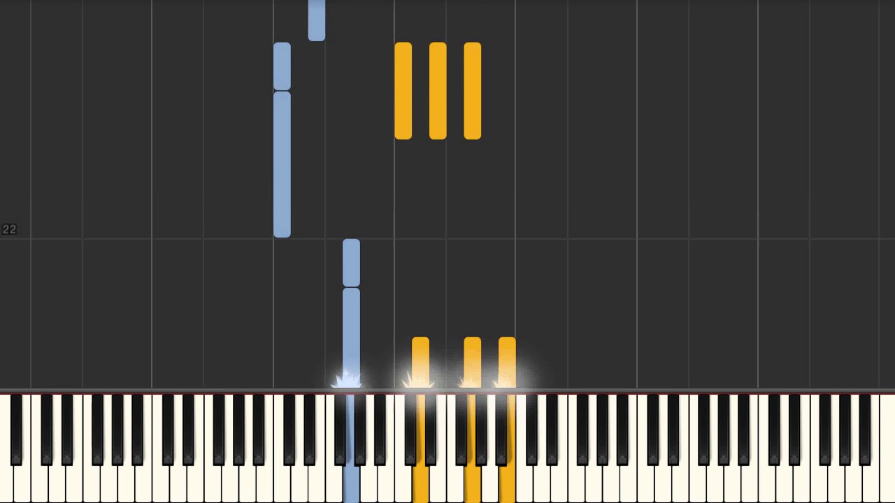 The Universal (Blur) - Piano tutorial
