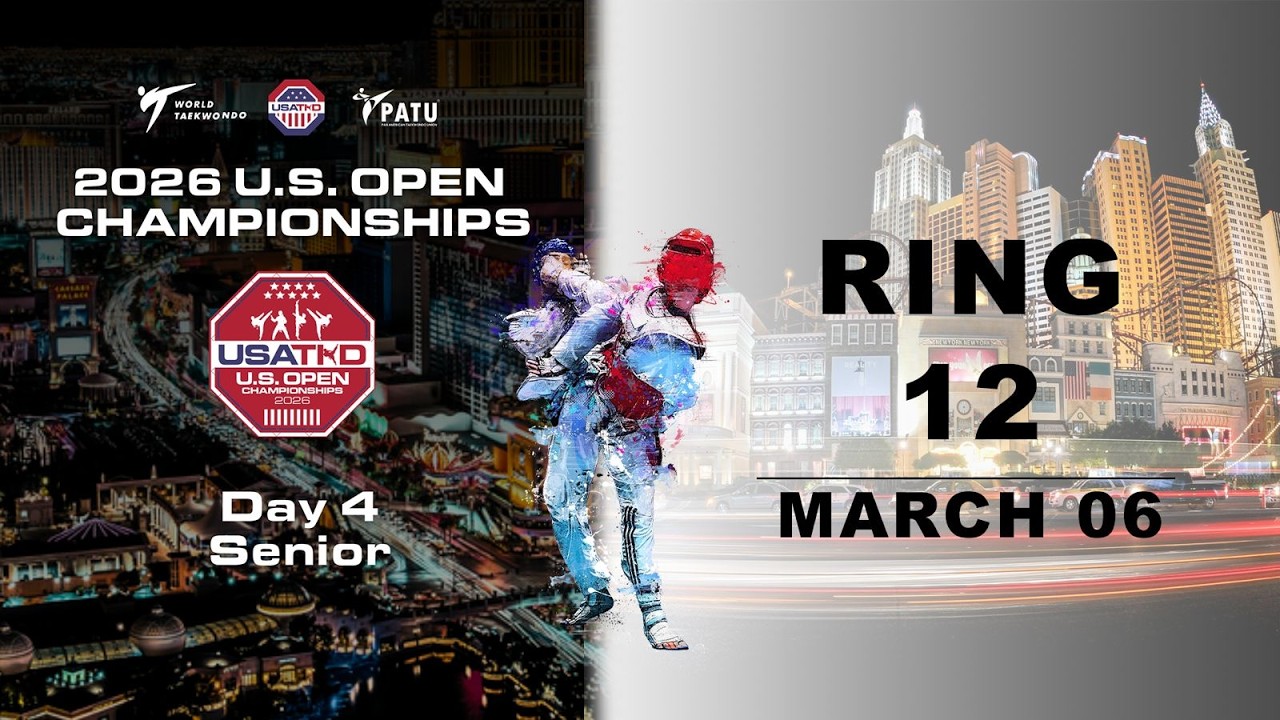 DAY 2 / RING 12 - U.S. Open Championships. Junior & Kyorugi Para