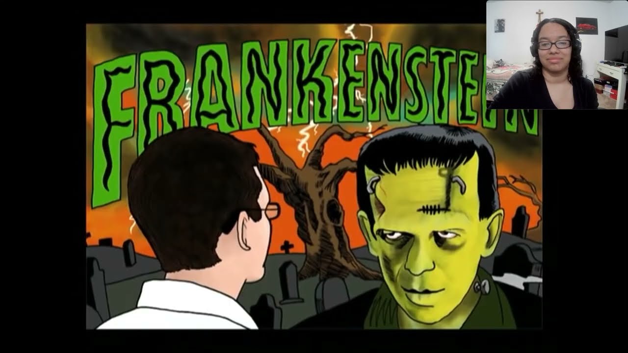 Angry Video Game Nerd (AVGN) Frankenstein Reaction@JamesNintendoNerd