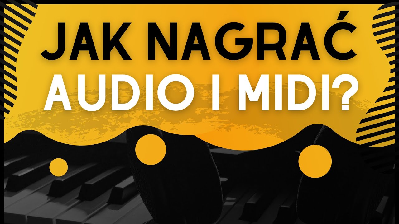Jak podłączyć keyboard lub pianino do komputera przez JACK i USB? Jak nagrać dźwięk i MIDI? 🎹🎧🎼🎤