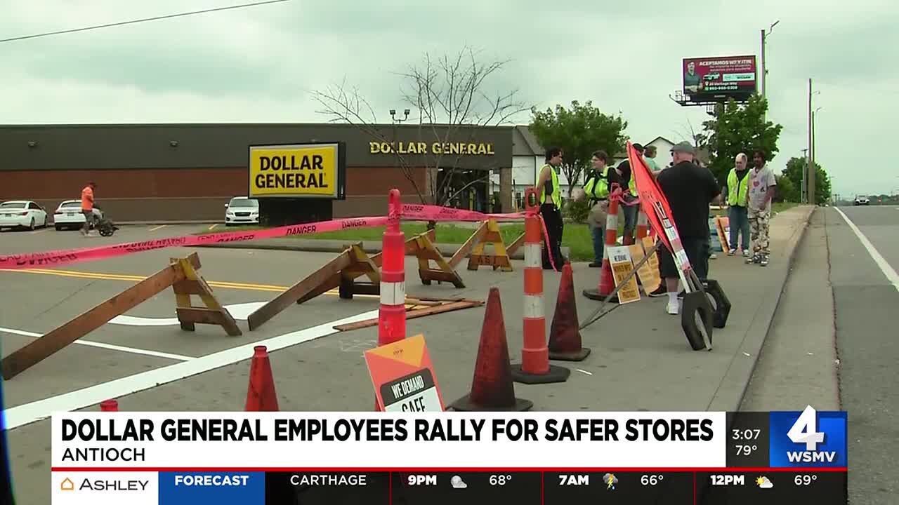 Dollar General employees rallying for safer stores