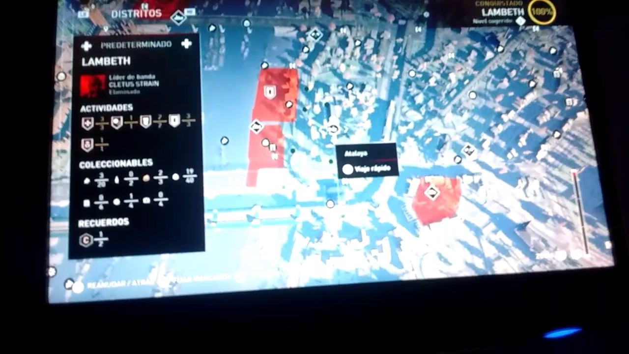 Localización de piedra azul Assassin's Creed Syndicate