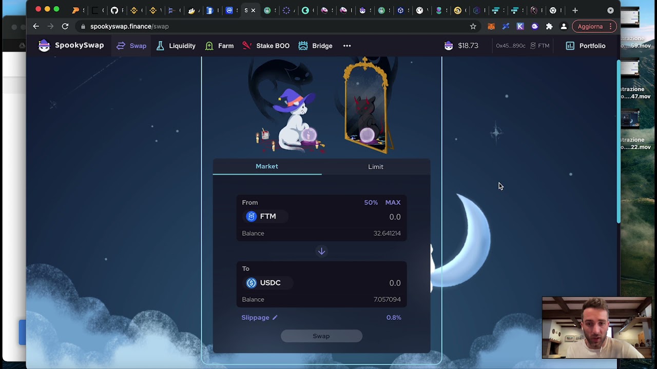 Defi per tutti: creare un lp(SpookySwap), metterlo in staking e aggiungere i contratti a metamask