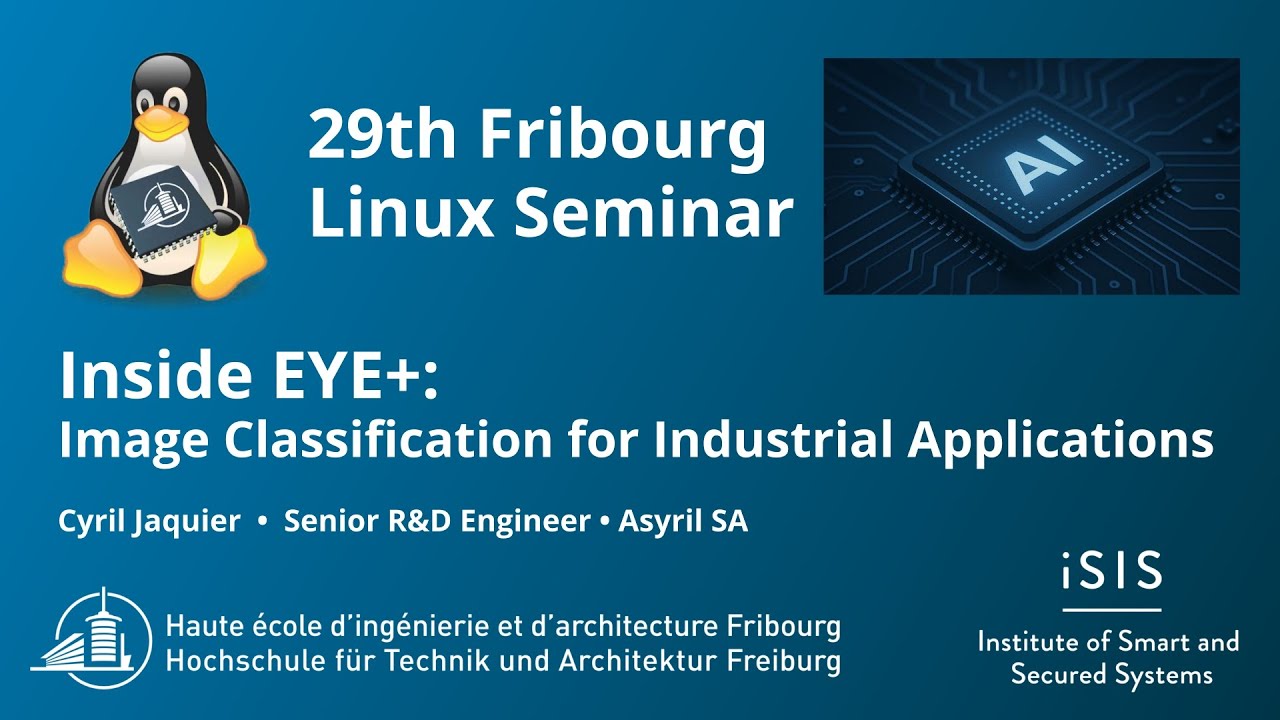 Inside EYE+: Image Classification for Industrial Applications