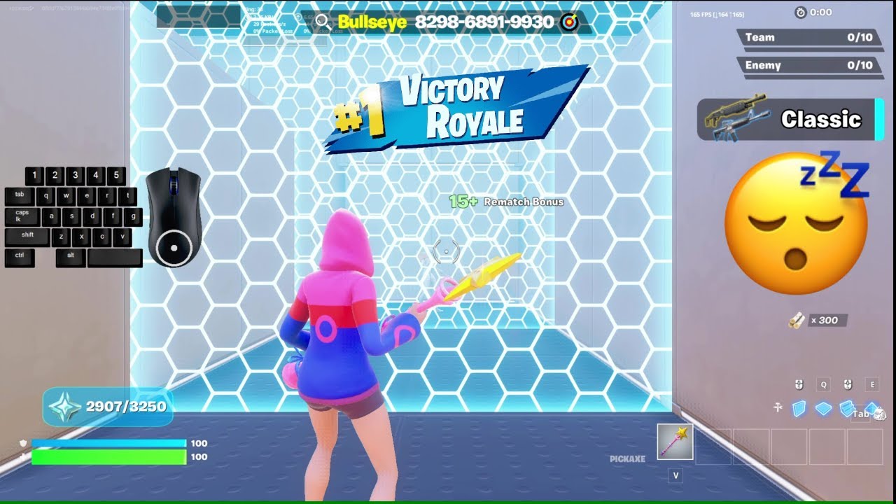 keyboard⌨️ Fortnite Piece Control 1v1 🎯Gameplay