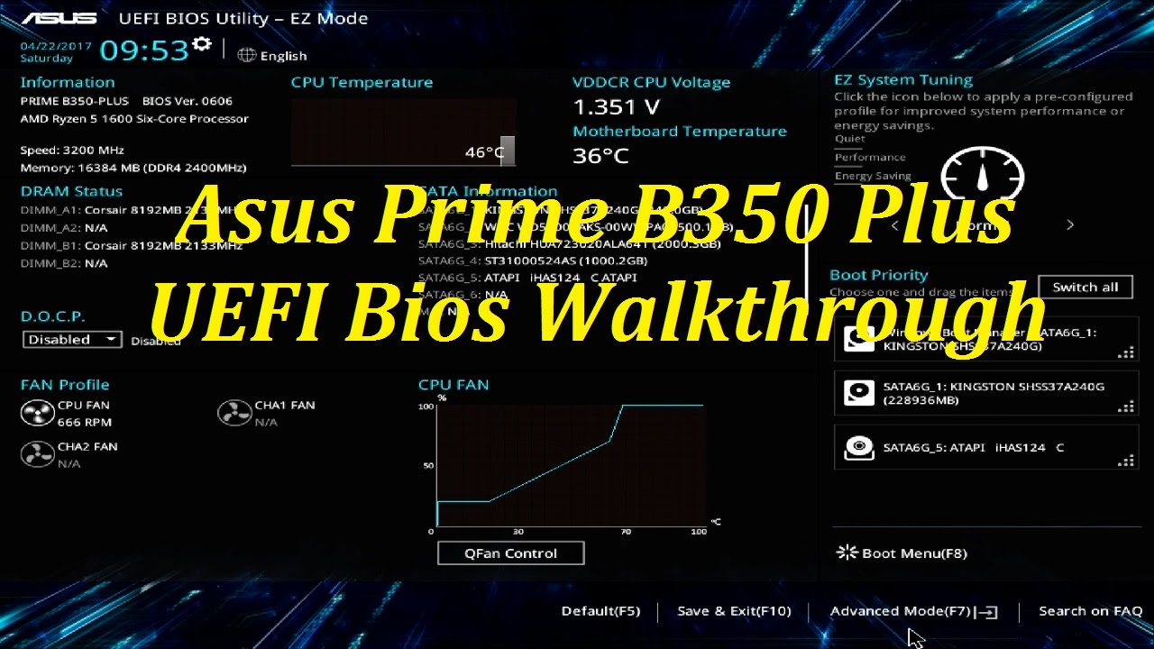 Asus Prime B350-Plus Bios