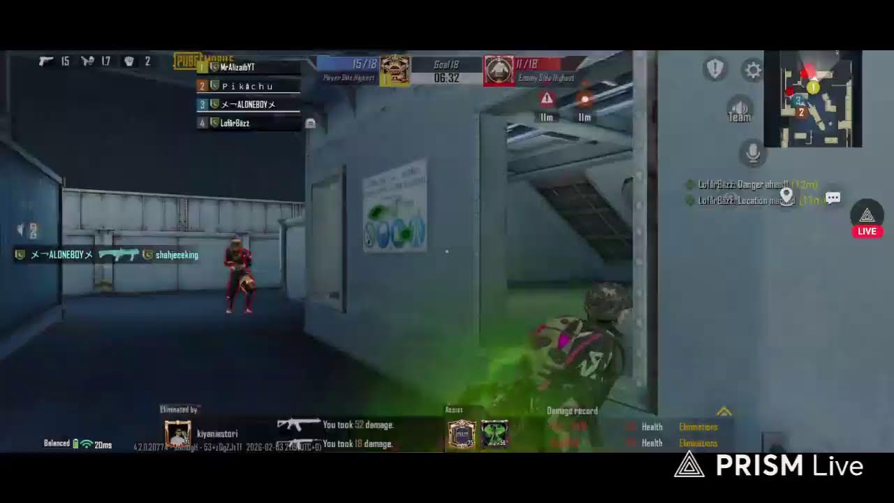 Live streaming of PUBG MRALIZAIB YT
