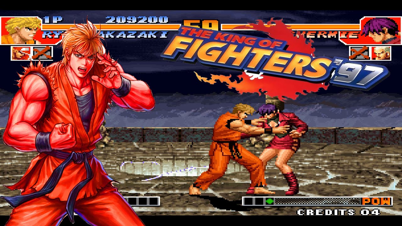 Полное прохождение игры The King of Fighters 97 в аркадном режиме | Longplay