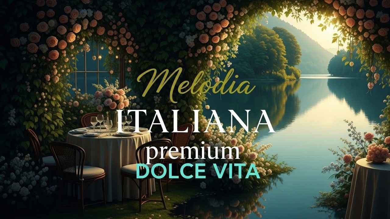 Italian Coastal Cafe Music ☕ Warm Acoustic Guitar & Piano Lounge Instrumental