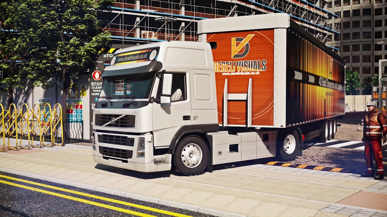 4d construction & site logistics sequence