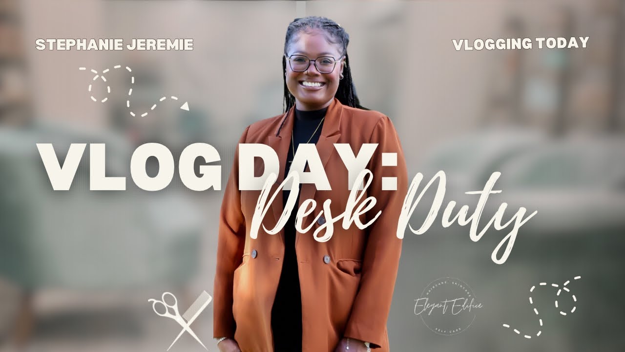 Vlog: Workin Reception as a Hairstylist 