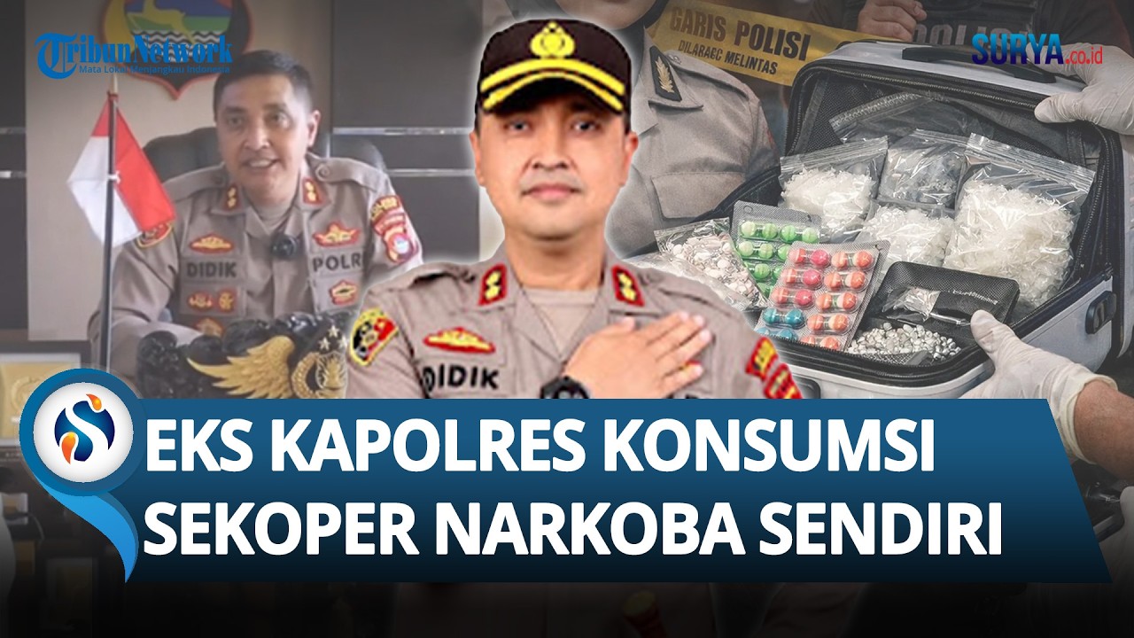 PENGAKUAN GILA Eks Kapolres Bima, Ternyata Narkoba Sekoper Dikonsumsi Sendiri! Terancam 20 Tahun Bui