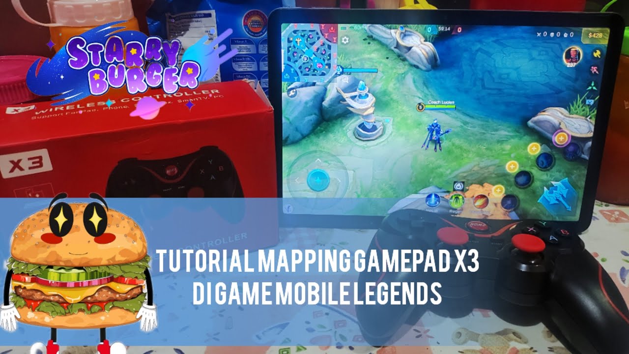 Tutorial Anti Ribet: Setting Gamepad X3 untuk Main Mobile Legends