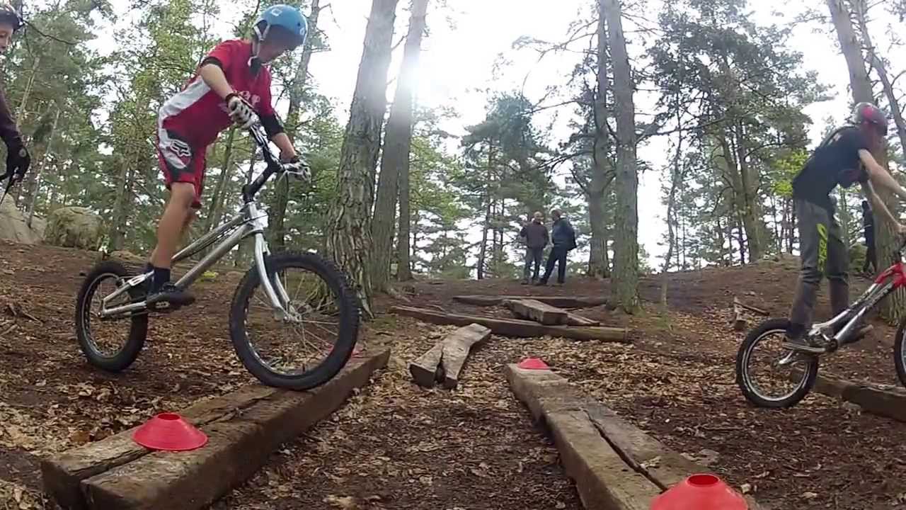 Entraînement velo trial CRAMPONS